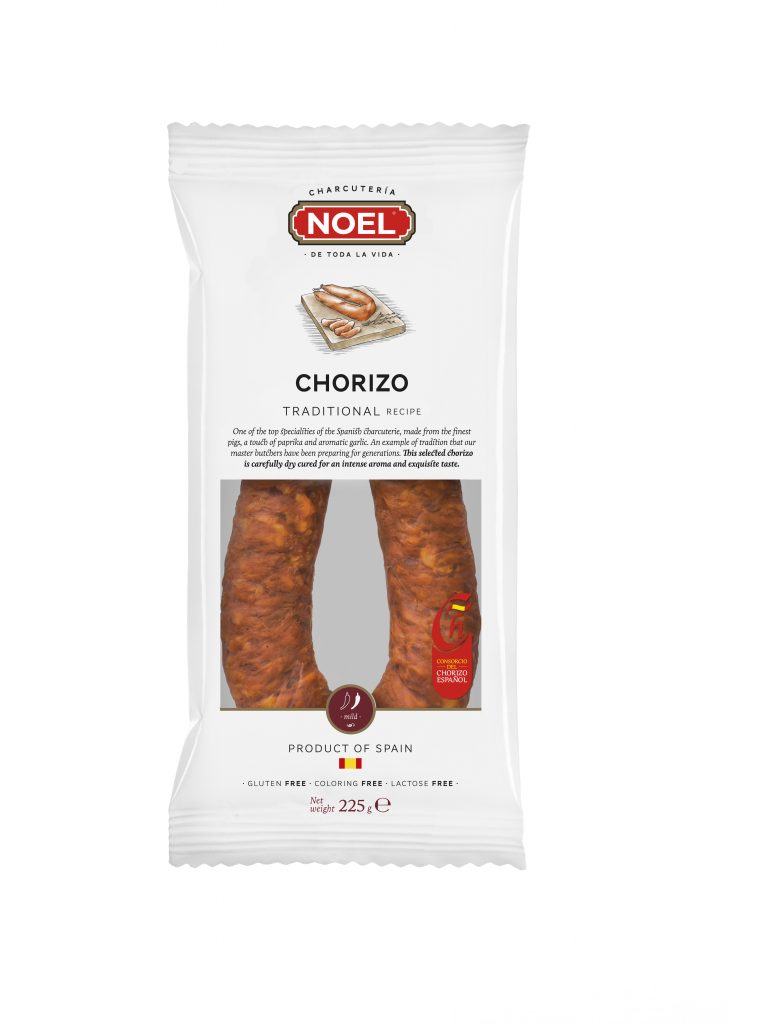 Chorizo Mild πέταλο Ωρίμανσης 225gr