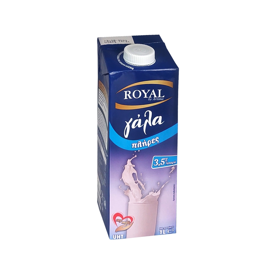 Γάλα Πλήρες 3,5% ROYAL 1lt