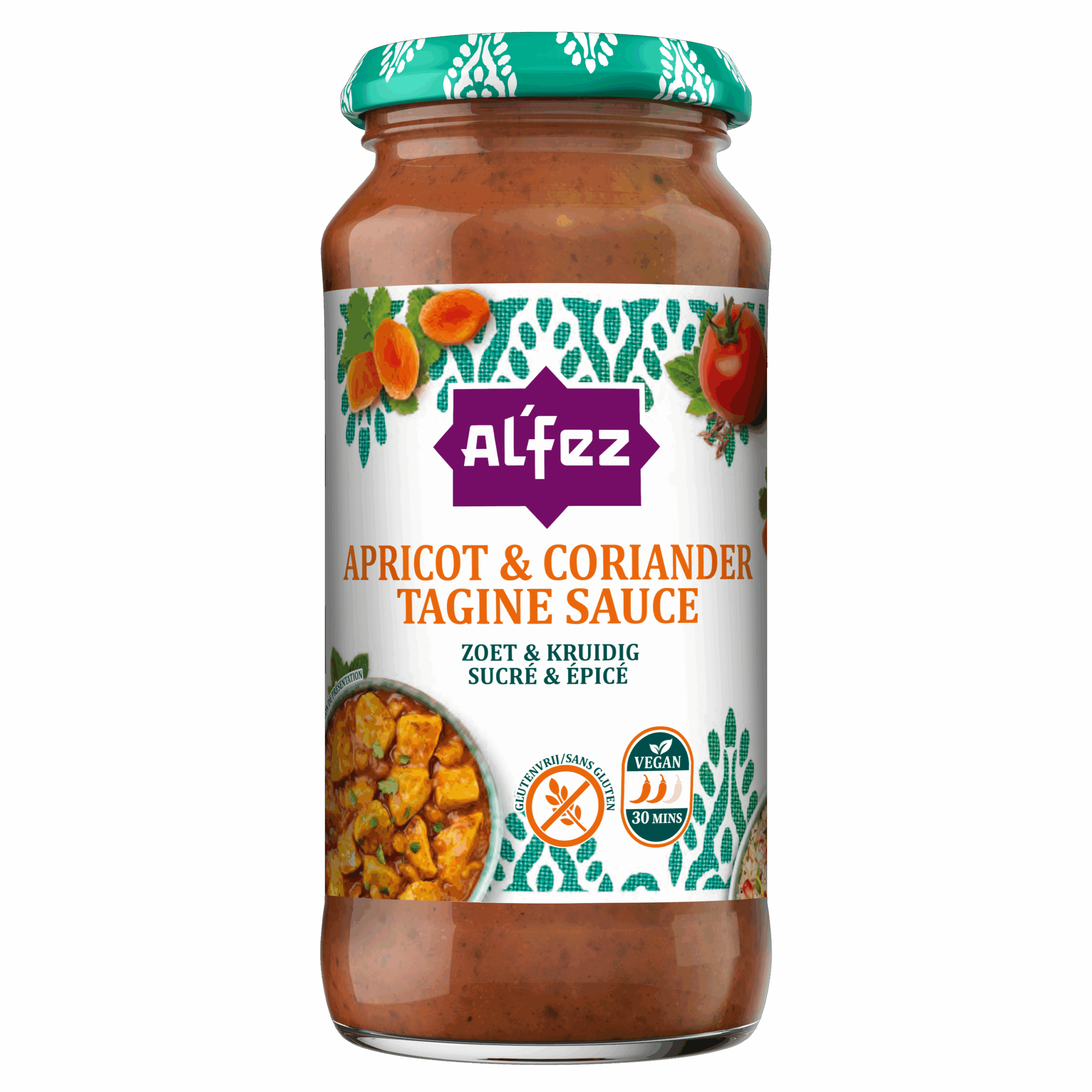 Σως Βερίκοκου με Κόλιανδρο 450g AL’FEZ 