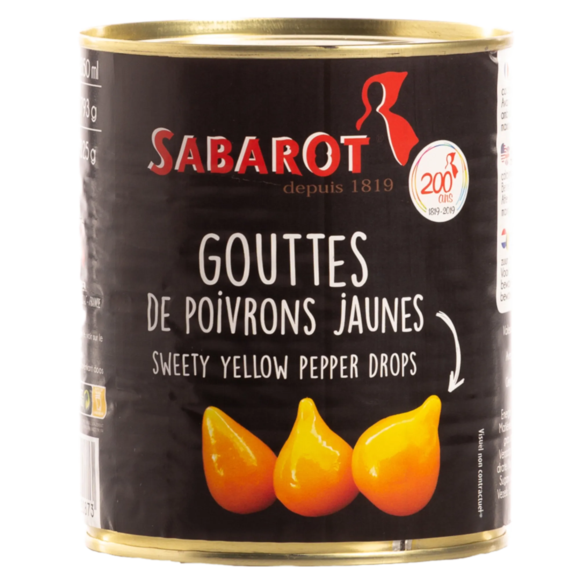 Δάκρυ κίτρινης γλυκιάς πιπεριάς 793gr