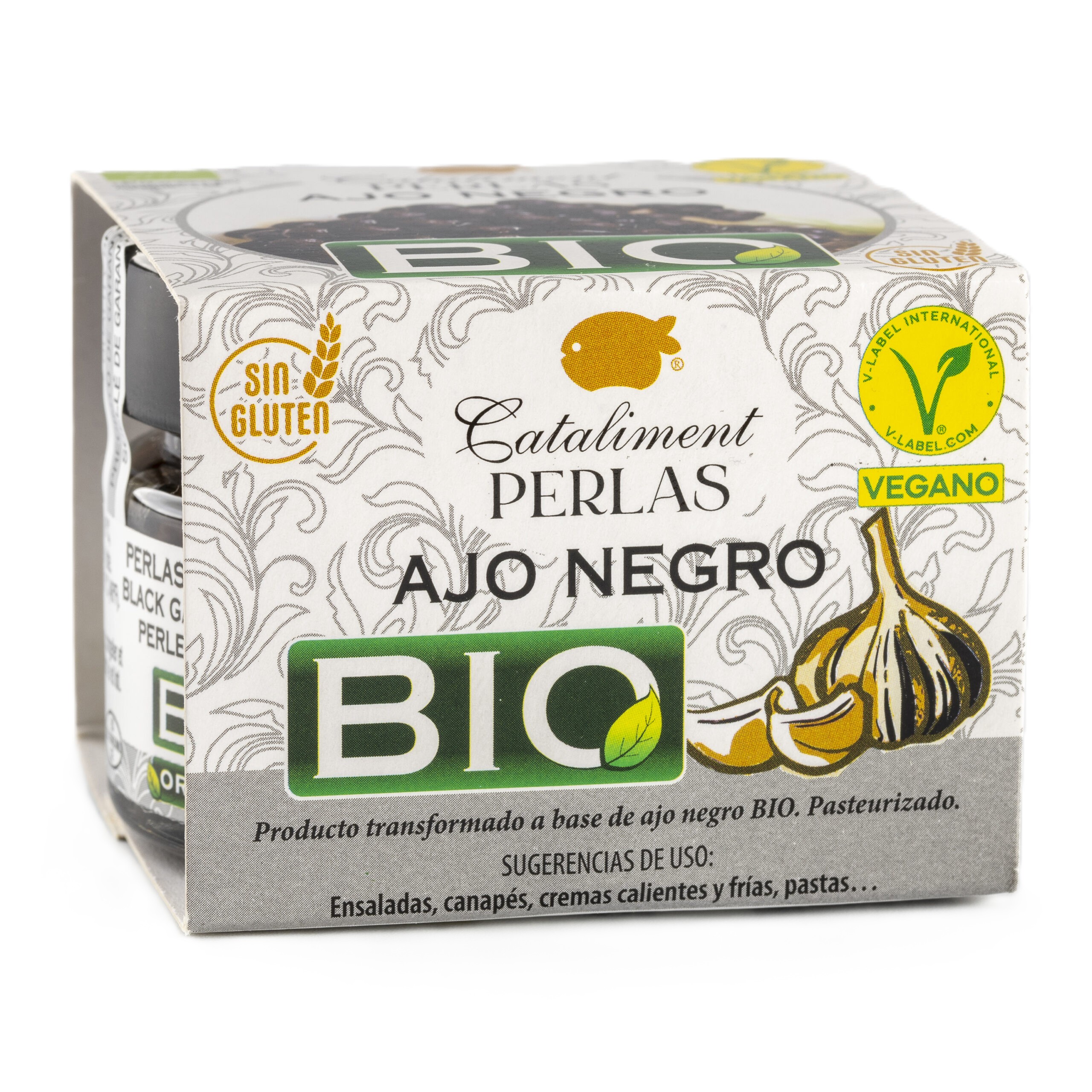 Πέρλες Βιολογικού Μαύρου Σκόρδου CATALIMENT 100gr