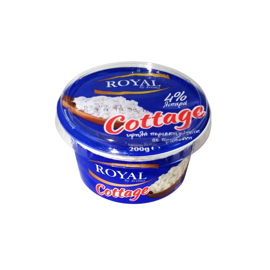Cottage Τυρί 4% ROYAL 200gr