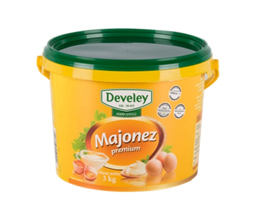 Μαγιονέζα  80% Λιπαρά Develey 3kgr