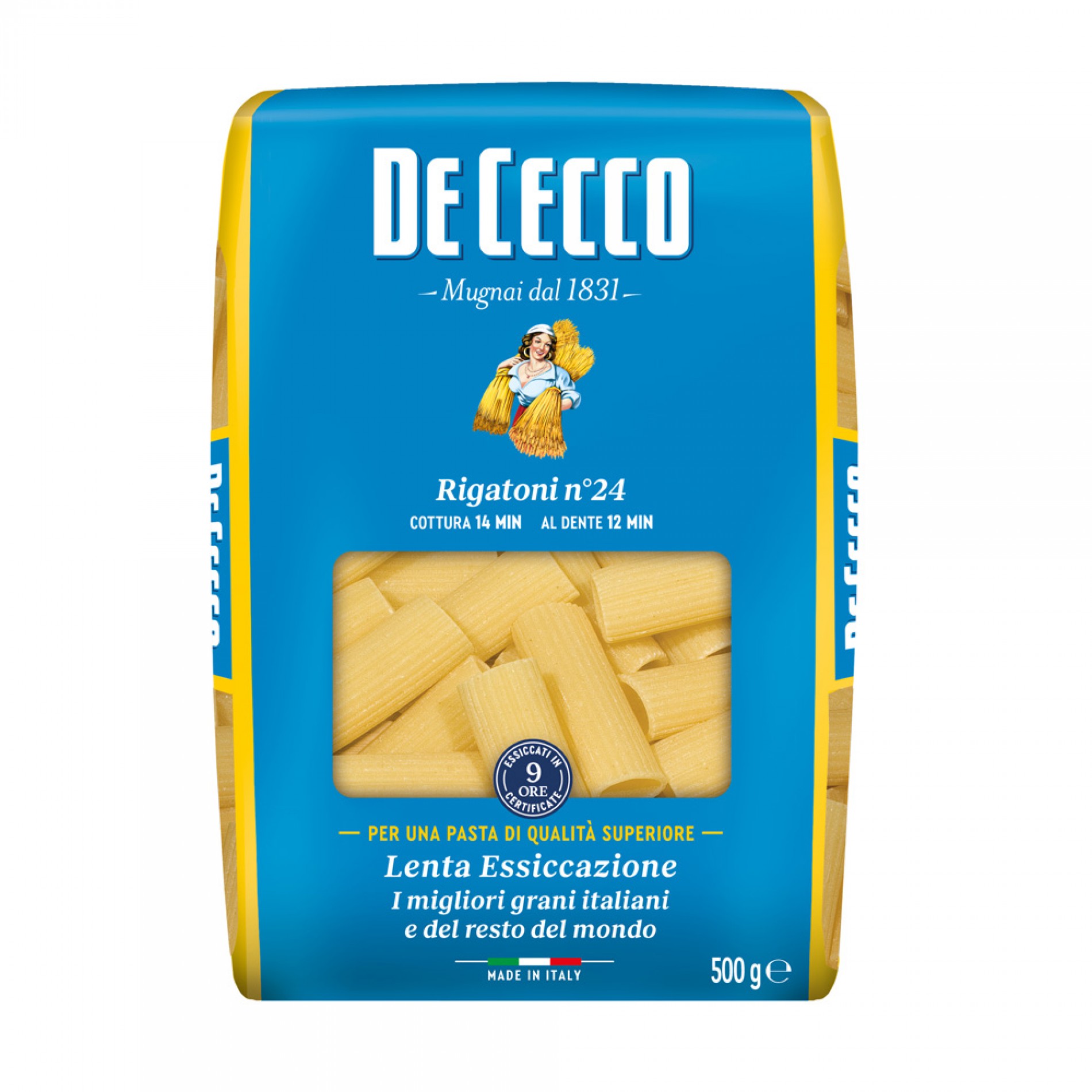 Ζυμαρικά Rigatoni no. 24 De Cecco 500gr