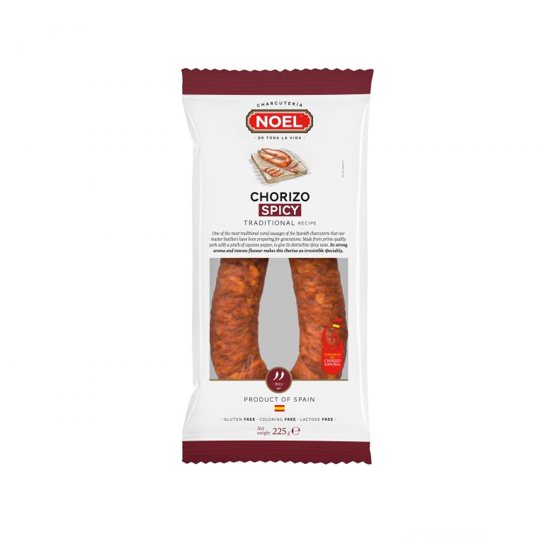 Chorizo πέταλο Spicy Ωρίμανσης NOEL 225gr