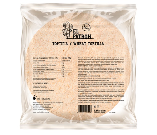 Τορτίγια Σταρένια 30cm/18τμχ EL PATRON