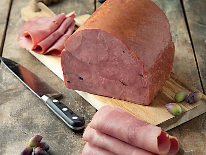 Ζαμπόν Μοσχαρίσιο Φούρνου με Μαύρη Άγρια Τρούφα