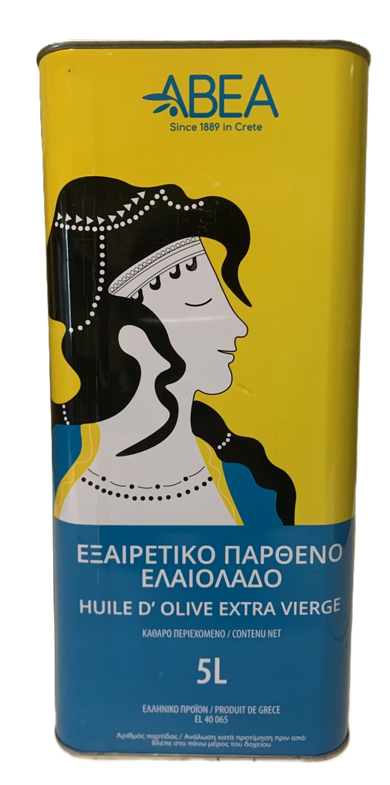 Εξαιρετικό Παρθένο Ελαιόλαδο ΑΒΕΑ 5lt