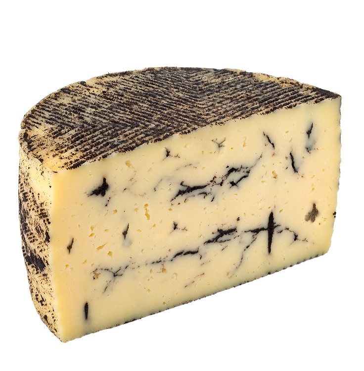 Πρόβειο Τυρί με Φλέβες Μαύρης Τρούφας DON JUAN ⁓ 3kgr